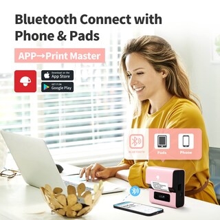 Foto 3 | Foto 3 | Impresora Térmica Phomemo M221 Bluetooth Label Maker de 3 \" - Venta Internacional