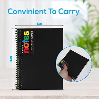 Foto 2 | Foto 2 | Cuadernos Universitarios Manaloom 5x7\" Rayado Colores Brillantes y Papel Perforado