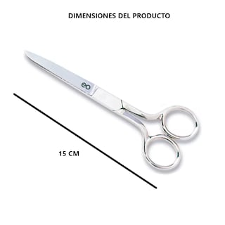 Foto 3 | Foto 3 | Tijeras Para Costura De Acero Forjado Inoxidable Eo Safe Imports Esi-18732 Plata