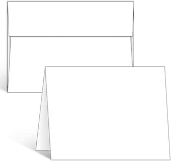 Foto 1 | Foto 1 | Tarjetas Y Sobres En Blanco Ohuhu, Paquete De 50 Unidades, 15 X 15 Cm - Venta Internacional.
