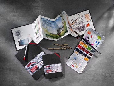 Foto 2 | Foto 2 | Cuaderno De Acuarela Hahnemühle Zig Zag, 300 G/m², 18 Hojas - Venta Internacional.