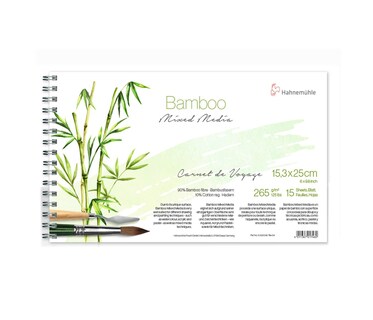Foto 1 | Foto 1 | Diario De Viaje Hahnemühle Bamboo Mixed Media 265 G/m² - Venta Internacional.