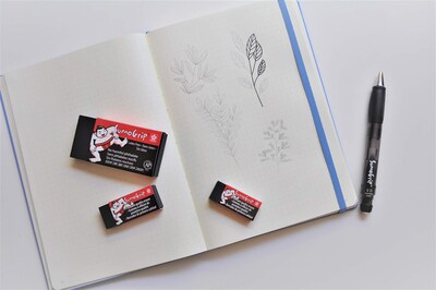 Foto 2 | Foto 2 | Borrador Sakura Sumogrip B80 Block B80, Tamaño Pequeño, Negro, Paquete De 3 - Venta Internacional.