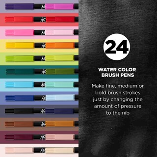 Foto 3 | Foto 3 | Juego De Bolígrafos Para Acuarela Sakura Koi Para Colorear, Paquete De 24 - Venta Internacional.