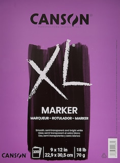 Foto 1 | Foto 1 | Papel Rotulador Canson Serie Xl, 9 X 12 Pulgadas, 100 Hojas, 70 G - Venta Internacional.