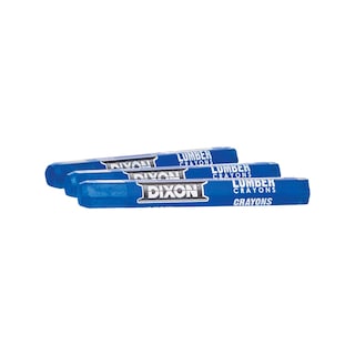 Foto 2 | Foto 2 | Crayones Para Marcar Madera Dixon Industrial, Azul Suave, Paquete De 12 - Venta Internacional.