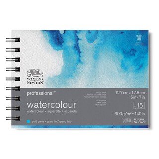 Foto 1 | Foto 1 | Papel De Acuarela Winsor & Newton Professional 5x7cm - Venta Internacional.
