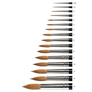 Foto 3 | Foto 3 | Brocha Winsor & Newton Serie 7 Kolinsky Sable Redonda Sh #00 - Venta Internacional.
