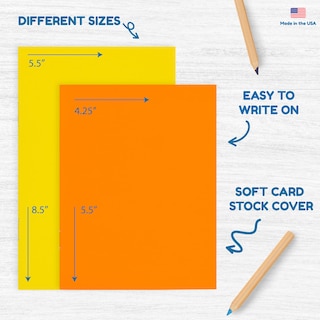 Foto 5 | Foto 5 | Productos Blank Books Hygloss Para Llevar Un Diario, Dibujar Y Escribir - Venta Internacional.
