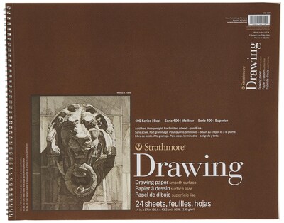Foto 1 | Foto 1 | Papel De Dibujo Strathmore Serie 400, 14 X 17 Cm, Superficie Lisa - Venta Internacional.