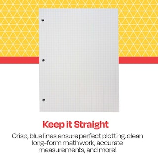 Foto 4 | Foto 4 | Grid Paper School Smart-86667, Doble Cara, 21,6 X 27,9 Cm, 500 Hojas - Venta Internacional.