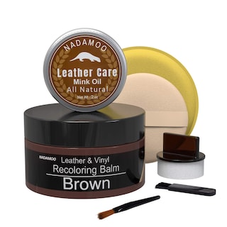 Foto 1 | Foto 1 | Bálsamo Recolorante De Cuero Nadamoo Brown Con Aceite De Visón 120 Ml - Venta Internacional.