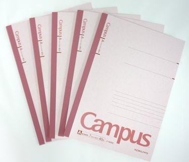 Foto 2 | Foto 2 | Cuaderno Kokuyo Campus A7 40 Hojas Semib5 30 Líneas Color Rosa - Venta Internacional.