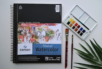 Foto 5 | Foto 5 | Papel De Acuarela Canson Artist Series Montval 300g 9x12cm - Venta Internacional.