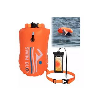 Foto 2 | Foto 2 | Boya de Seguridad para Natación de Aguas Abiertas Belug Naranja con Bolsa