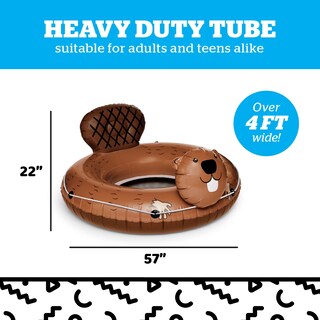 Foto 4 | Foto 4 | Tubo Inflable Para Río Bigmouth Inc., Resistente, Con Soporte Para Bebidas - Venta Internacional.