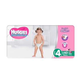 Foto 1 | Foto 1 | Pañales Huggies Ultra Confort Etapa 4 40 Piezas