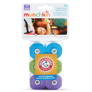 Foto 4 | Foto 4 | Recambios Para Pañales Munchkin Arm And Hammer, Paquete De 6, 72 Bolsas - Venta Internacional.