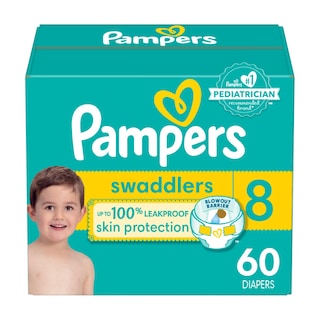 Foto 1 | Foto 1 | Pañales Pampers, Tamaño 8, Ultrasuaves, 60 Unidades - Venta Internacional.