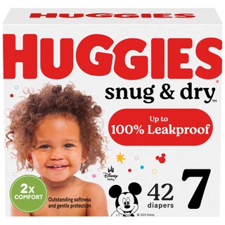 Foto 1 | Foto 1 | Pañales Huggies Snug & Dry Talla 7 Para Bebé (18,6 Kg O Más) 42 Unidades - Venta Internacional.