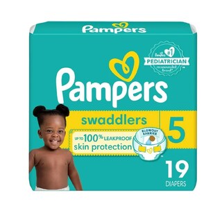 Foto 1 | Foto 1 | Pañales Pampers Swaddlers Active Baby Talla 5 19pz