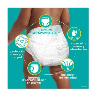 Foto 3 | Foto 3 | Pañales Pampers Swaddlers Active Baby Talla 5 19pz