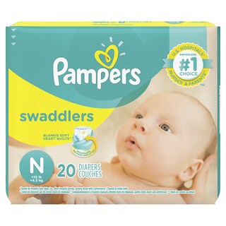 Foto 1 | Foto 1 | Pañales Pampers Tamaño N 20 Unidades Paquete De 2 X 40 - Venta Internacional.
