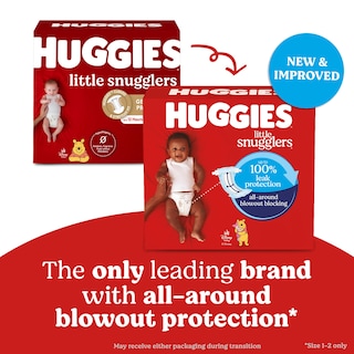 Foto 3 | Foto 3 | Pañales Huggies Little Snugglers Tamaño 2 (5-8 Kg) 186 Unidades - Venta Internacional.