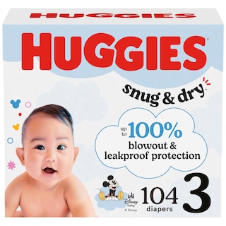 Foto 1 | Foto 1 | Pañales Huggies Snug & Dry Talla 3 (7-13 Kg) 104 Unidades - Venta Internacional.