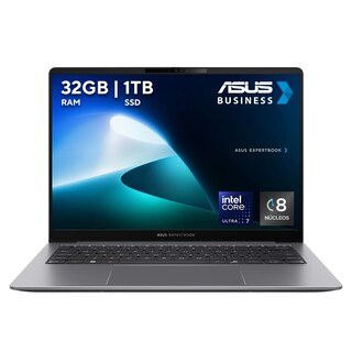 Foto 1 | Foto 1 | Laptop ASUS Expertbook P5 14¨ Windows 11 Pro Intel Core Ultra 7 258V 32GB 1TB SSD Gris