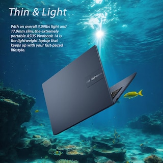 Foto 4 | Foto 4 | Ordenador Portátil Asus Vivobook 14 Fhd Con Pantalla 12ª Generación, 6 Núcleos, 24 Gb De Ram - Venta Internacional.