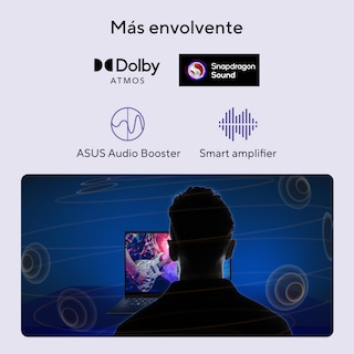Foto 5 | Foto 5 | Laptop Asus Vivobook 14 Snapdragon X X1 26 100 16gb 14'' Wuxga Plata