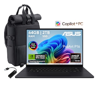 Foto 2 | Foto 2 | Laptop Asus Proart P16 Amd Ryzen AI 9 HX 370 RTX 5070 64GB 2TB SSD 16'' OLED 4k Negra