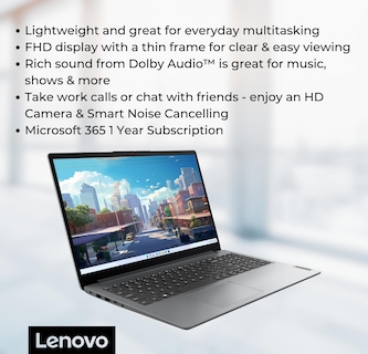 Foto 3 | Foto 3 | Ordenador Portátil Lenovo Ideapad 1 Student 15 6 Pulgadas Fhd 36 Gb De Ram 1 Tb Ssd - Venta Internacional.