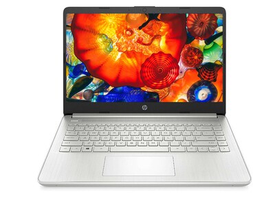 Foto 1 | Foto 1 | Laptop Hp 14-fq0110wm color Plata 14'' Amd Ryzen 3 3250u 4gb Ram 128gb Ssd