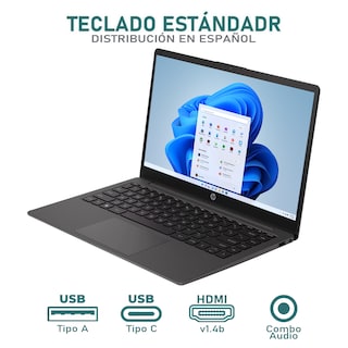 Foto 4 | Foto 4 | Laptop HP 245 G9 AMD Ryzen 3 16GB RAM 512GB SSD Windows 11 Home Teclado en Español