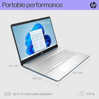 Foto 4 | Foto 4 | Laptop Hp Portátil De 15,6 Pulgadas, Pantalla Hd, Intel Quad-core De 16 Gb/128 Gb - Venta Internacional.