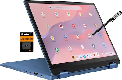 Foto 1 | Foto 1 | Ordenador Portátil Lenovo Flex 3 3i Chromebook 12,2 Pulgadas, 4 Gb De Ram, 128 Gb, Azul - Venta Internacional.
