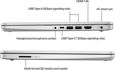 Foto 7 | Foto 7 | Portátil Hp 2024, El Más Nuevo, Intel Celeron N4120 De 14 Pulgadas, 16 Gb De Ram, 384 Gb - Venta Internacional.
