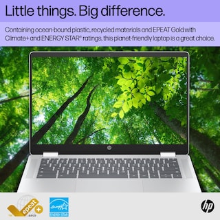 Foto 6 | Foto 6 | Portátil Hp Chromebook X360 Con Pantalla Táctil Hd De 14 Pulgadas, 4 Gb/64 Gb, Ssd - Venta Internacional.