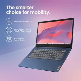 Foto 2 | Foto 2 | Ordenador Portátil Lenovo Ideapad Slim 3 Chromebook De 14 Pulgadas, 4 Gb De Ram, 320 Gb - Venta Internacional.