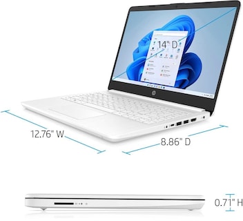 Foto 5 | Foto 5 | Ordenador Portátil Hp Portable 14 Hd Intel Quad-core N4120 8 Gb Ram 64 Gb - Venta Internacional.