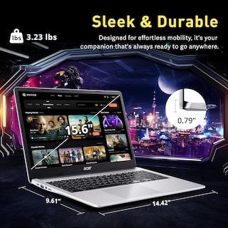 Foto 7 | Foto 7 | Ordenador Portátil Acer Chromebook 315 Google 15.6 Pulgadas, 4 Gb, 128 Gb, Ssd+128 Gb - Venta Internacional.