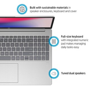 Foto 5 | Foto 5 | Ordenador Portátil Hp De 15,6 Pulgadas, Full Hd, Intel Core I5-1135g7, 8 Gb De Ram, 256 Gb, Ssd - Venta Internacional.