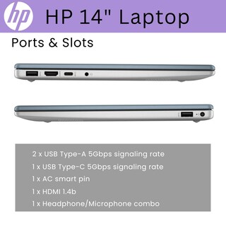 Foto 6 | Foto 6 | Ordenador Portátil Hp Más Nuevo Portátil 14 Hd Intel Core I3-n305 16 Gb 1 Tb Ssd - Venta Internacional.