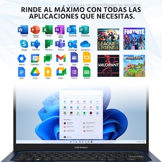 Foto 5 | Foto 5 | Laptop Asus Vivobook 14 Intel Core I5 1334u 8gb Ram 512gb Ssd 14'' Windows 11 Home Teclado En Español