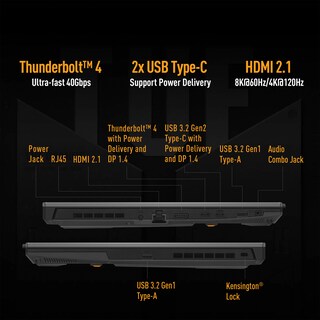 Foto 6 | Foto 6 | Laptop Gamer Asus Tuf F15 Geforce Rtx 4060 Intel Core I7 13620h 16GB Ram 1tb Ssd 15.5'' W11h con Mochila