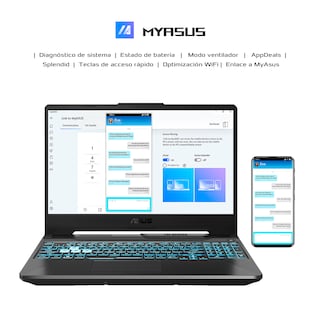 Foto 5 | Foto 5 | Laptop Gamer Asus Tuf A15, 15.6'', Windows 11, Amd Ryzen 5, Rtx 3050, 16gb Ram, 512gb Sdd, Negro
