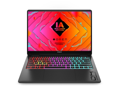 Foto 1 | Foto 1 | Laptop Hp Gaming Omen Transcend 14-fb0004la 14 Pulgadas Windows 11 Intel Core Ultra 9 32 GB RAM 2 TB Ssd Negra