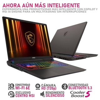 Foto 4 | Foto 4 | Laptop Gamer Msi Vector 16 Hx Ai Nvidia Geforce Rtx 5080 Intel Core Ultra 9 275hx 16gb Ram 1tb Ssd 16'' Teclado En Ingles